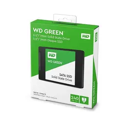 هارد SSD وسترن دیجیتال مدل Green WDS240G2G0A ظرفیت 240 گیگابایت