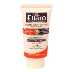 کرم ضد آفتاب رنگی SPF 30 برند الارو ۴۰ میلی لیتر ELLARO
