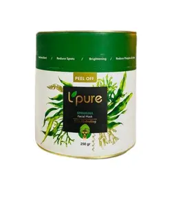 ماسک پیل آف عصاره جلبک اسپیرولینا برن لیپور LIPURE