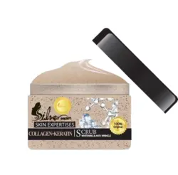 اسکراب شنی کلاژن و کراتین جوانساز و لیفتینگ سیلور مون SILVER MOON