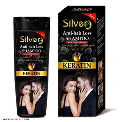 شامپو کراتین ضد ریزش مو برند سیلور مون SILVER MOON