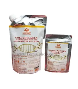 ماسک دو فاز کلاژن و طلا برند دکتر مینایر حجم 500 گرم DR.MEINAIER