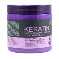 ماسک مو کراتینه عصاره اسطوخودوس حجم ۵۰۰ میلی لیتر