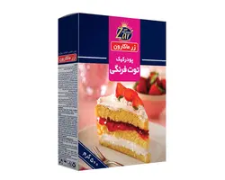 پودر کیک توت فرنگی زرماکارون(500 گرمی)