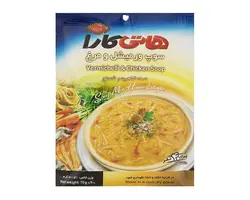 سوپ ورمیشل و مرغ نیمه آماده هاتی کارا