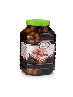 ترشی سیر قرمز گل پنجه ای (2000 گرمی) - سُنت کالا