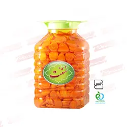 ترشی هویج اسلایس (10 کیلویی)