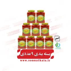 ترشی فلفل پرورده (1270 گرمی) 9عددی