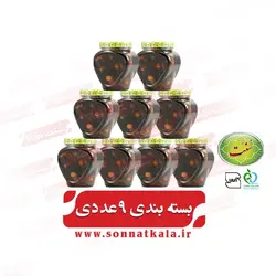 ترشی سیرقرمز گل پنجه ای (650 گرمی)9عددی - سُنت کالا