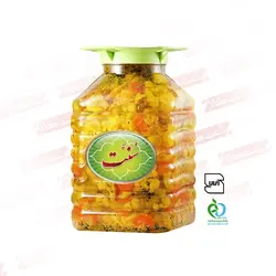 ترشی مخلوط با تزیین ترخون  (10 کیلویی)