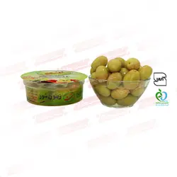 زیتون شورباهسته سایز28-15ویژه تک نفره(84 عددی)100گرمی - سُنت کالا
