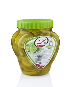 ترشی لیموترش اسلایس (650گرمی) - سُنت کالا