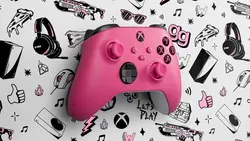 دسته کنسول ایکس باکس سری S/X رنگ صورتی  DEEP PINK