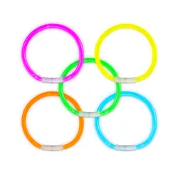 دستبند بلک لایت Glow بسته 5 عددی مدل STBL250