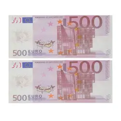 اسکناس تزیینی یادبود یورو بسته 100 عددی مدل STW103
