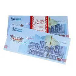 اسکناس تزیینی یادبود تراول بسته 100 عددی مدل STW107
