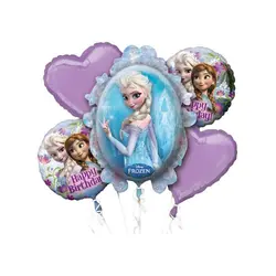 ست بادکنک فویلی فروزن Frozen پنج تکه مدل STF2029