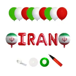 ست تزئینات پرچم ایران مدل STF1012