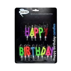 شمع تولد Happy Birthday بلک لایت مدل STC173