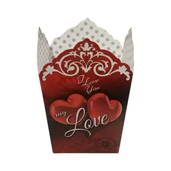 ظرف پاپ کورن تم ولنتاین مدل STTH106