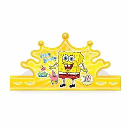 تاج تم تولد باب اسفنجی مدل STBT393