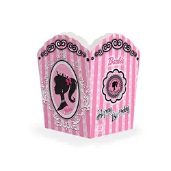 پاپ کورن تم تولد باربی مدل STBT434