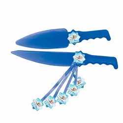 کارد و کفگیر کیک تم تولد فروزن مدل STBT805
