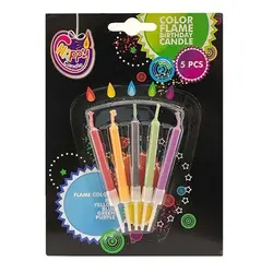 شمع تولد رنگی سوز مدل STC254