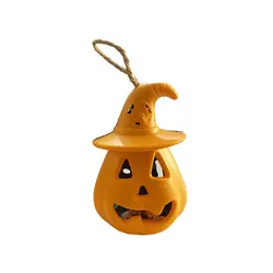 شمع چراغ دار کدو هالووین مدل STC271