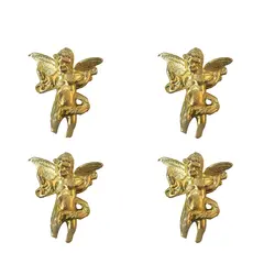 آویز فرشته کریسمس بسته 4 عددی مدل STCH208