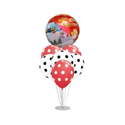 استند بادکنک 7 شاخه کریسمس مدل STA309