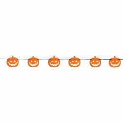 ریسه کدو هالووین مدل STH117