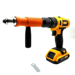 تبدیل دریل به انبر پرچ صنعتی