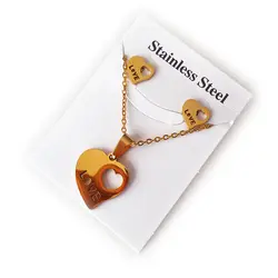 نیم ست استیل طرح Love