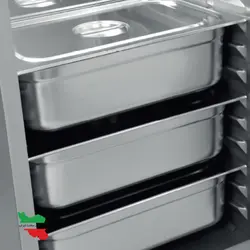 یخچال ایستاده مرکزی درب استیل سوپرفراست مدل Superfrost SR-2150 - تجهیزات آشپزخانه صنعتی | شرکت سوپرفراست