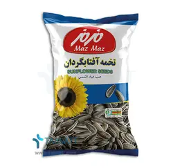 تخمه آفتابگردان مزمز 125 گرم - یکی از با کیفیت ترین تخمه های آفتابگردانtabsatt.ir