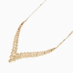 سرویس طلا 18 عیار زنانه مدل گلبرگ کلاسیک کد ST0039