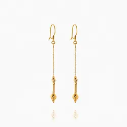 سرویس طلا 18 عیار زنانه زنجیری مدل آلبرنادو کد ST0089