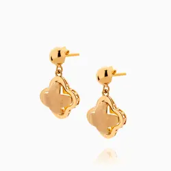 سرویس طلا 18 عیار زنانه مدل ونکلیف کد ST0233