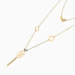 سرویس طلا 18 عیار زنانه مدل لویی ویتون کد ST0227