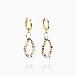 گوشواره طلا 18 عیار زنانه مدل آلبرنادو کد ER0198