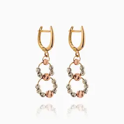 گوشواره طلا 18 عیار زنانه مدل آلبرنادو کد ER0274