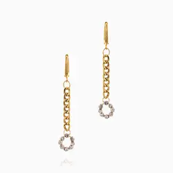 سرویس طلا 18 عیار زنانه زنجیری مدل کارتیر کد ST0198