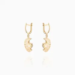 سرویس طلا 18 عیار زنانه زنجیری رولو مدل بال ماسکه کد ST0019