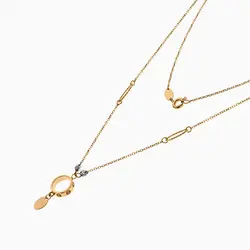 سرویس طلا 18 عیار زنانه مدل کارتیر کد ST0228