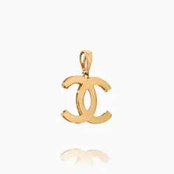 نیم ست طلا 18 عیار زنانه اسپرت مدل شنل کد ST0151