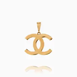 نیم ست طلا 18 عیار زنانه اسپرت مدل شنل کد ST0151