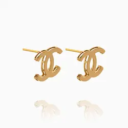 نیم ست طلا 18 عیار زنانه اسپرت مدل شنل کد ST0151