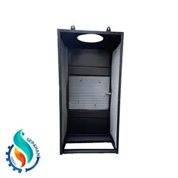 کاورپکیج شیشه خور 110مشکی سفارشی - تاسیسات سپاهان