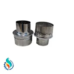 تبدیل 6 به 8 استیل دودکش پکیج - تاسیسات سپاهان